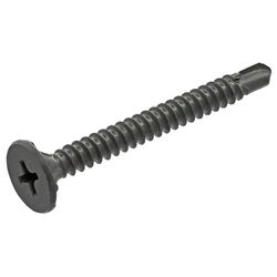 Grip-Rite No. 8 wire X 1-5/8 in. L Phillips Wafer Head Fine Cement Board Screws