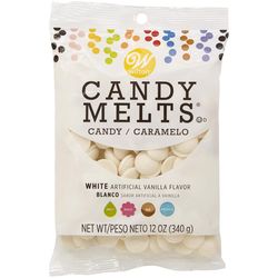 Wilton Candy Melts Vanilla Candy Wafers 12 oz