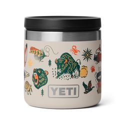YETI Rambler Cape Summer Camp Wide Mouth Food Jar 8 oz 1 pk