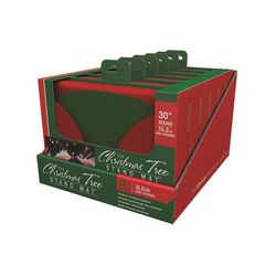 DiversiTech Holiday Christmas Tree Stand Mat Polypropylene 1 pc 30 in.