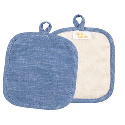 KAF Home Blue Cotton Pot Holder