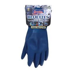 Spontex Bluettes Neoprene Cleaning Gloves L Blue 1 pk