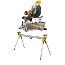 DEWALT 12 in. Sliding Compound Miter Saw, Double Bevel with DEWALT Miter Saw Stand, Heavy Duty