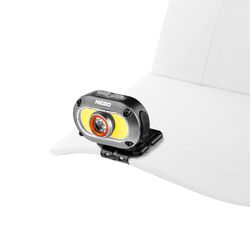 NEBO Mycro 550 lm Gray LED Rechargeable Head Lamp