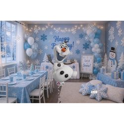 Anagram Balloons Olaf Frozen Foil Balloon 1 pk