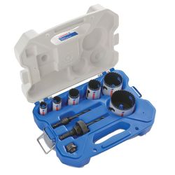 LENOX Speed Slot 1/2 in. D Plumber's Hole Saw Kit Arbor Included