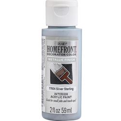 Homefront Metallic Silver Sterling Hobby Paint 2 oz
