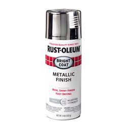 Rust-Oleum Stops Rust Gloss Chrome Bright Coat Metallic Spray 11 oz