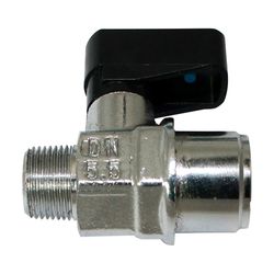 Ace 1/8 in. Brass Threaded Ball Valve Lever