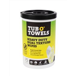 Tub O' Towels Cleaning Wipes 10 in. W X 12 in. L 75 pk