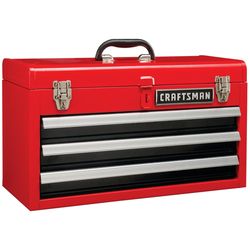 Craftsman 1/4 and 3/8 in. drive Metric/SAE 6 and 12 Point Mechanics Tool Set with Hard Case 104 pc