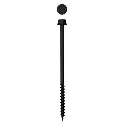 SPAX PowerLags 1/2 in. X 8 in. L Hex Black Steel Lag Screw 100 pk