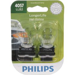 Philips LongerLife Incandescent Back-Up/Cornering/Stop/Turn Miniature Automotive Bulb 4057LLB2