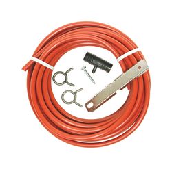 Dial 25 in. H X 1/4 in. W Red Poly Bleed Off Kit
