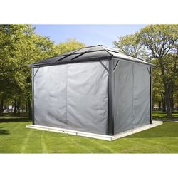 Sojag Meridien Polycarbonite Gazebo 9 ft. H X 10 ft. W X 12 ft. L
