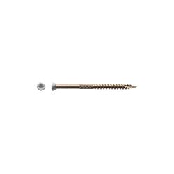 Big Timber No. 9 Sizes X 2-1/2 in. L Star White Deep Wood Screws 100 pk