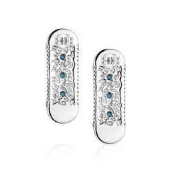 Montana Silversmiths Women's Open Road TQ Earrings