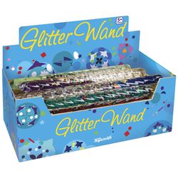 Toysmith Spiral Glitter Wand Assorted 1 pc