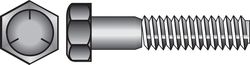HILLMAN 5/8 in. D X 7 in. L Heat Treated Zinc Steel Hex Head Cap Screw 1 pk