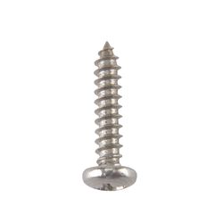 HILLMAN No. 6 Ga. X 5/8 in. L Phillips Pan Head Sheet Metal Screws 100 pk
