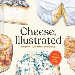 Chronicle Books Cheese Illustrated Book Cookbook