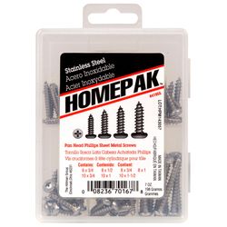 HILLMAN No. 6 Ga. Phillips Pan Head Sheet Metal Screw Kit
