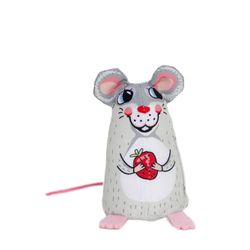 Fuzzu Sweet Baby Mice For Cat Multicolored Sweetie Mouse Catnip Toy One Size 1 pk