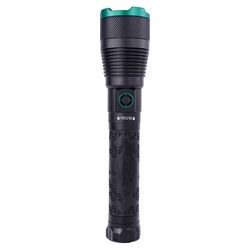 Police Security 10000 lm Black/Green LED Rechargeable Rechargeable Flashlight