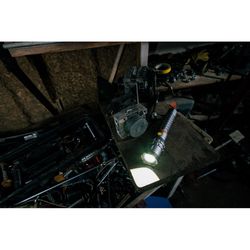 NEBO 7500 lm Storm Gray LED Rechargeable Rechargeable Flashlight 26650 Battery