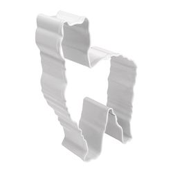 R&M International Llama 3 in. W X 4 in. L Cookie Cutter White 1 pc