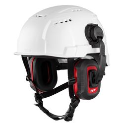 Milwaukee Bolt 24 dB PPE Ear Muffs Black/Red 1 pk