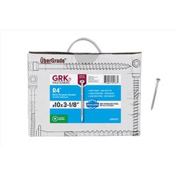 GRK Fasteners No. 10 X 3-1/8 in. L Star Climatek Coarse Wood Screws 1500 pk