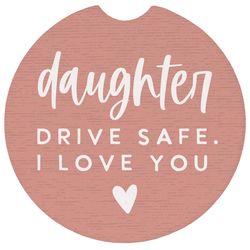 Sincere Surrounding Pink Drive Safe Coaster Ceramic 1 pk