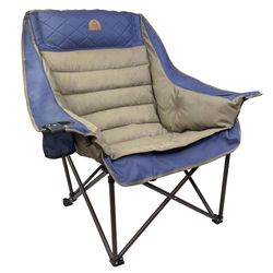 Black Sierra Equipment Navy Blue Camping Chair 40 in. H X 40 in. W X 32 in. L 1 each