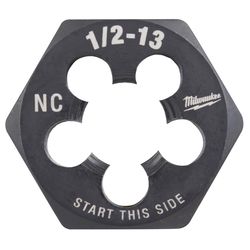 Milwaukee SAE 1/2-13 Hex Threading Die