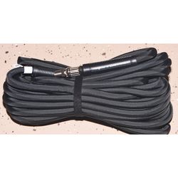 Work Hose 25 ft. L X 3/8 in. D Flexible Air Hose Black