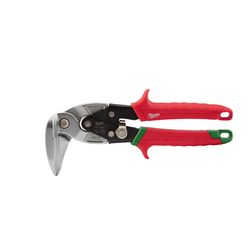 Milwaukee 9 in. Steel Right Cut Aviation Snips 22 Ga. 1 pk