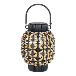 Exhart 9.5 in. Plastic Black Lantern