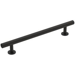Amerock Contemporary Bar Cabinet Pull 6-5/16 in. Matte Black Black 1 pk
