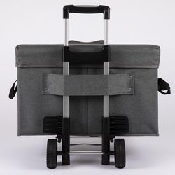 Oniva Ottoman Portable Trolley Gray 350 lb. cap. Roller Cooler