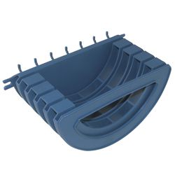 Crawford Blue Polypropylene 3.8 in. Circular Saw Blade Holder 1 pk