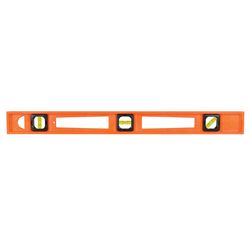 Johnson Structo-Cast 24 in. Plastic I-Beam Level 3 vial