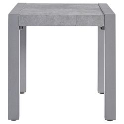 Signature Design by Ashley Moonlight Gray Square Stone End Table