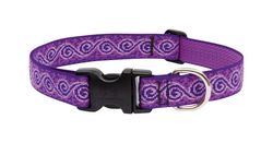 Lupine Pet Original Designs Multicolor Jelly Roll Nylon Dog Adjustable Collar