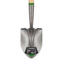 Truper 27 in. Steel Round Utility Shovel Wood Handle