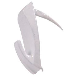 HILLMAN WallBiter White Small Picture Hanger 30 lb 1 pk