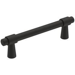 Amerock Destine Contemporary Bar Cabinet Pull 3-3/4 in. Matte Black Black 1 pk