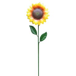 Kirk 56 in. Sunflower Stake Harvest Decor