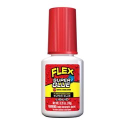 Flex Seal Family of Products Flex Super Glue Liquid High Strength Clear Super Glue Brush On 10 gm