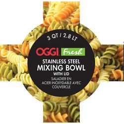 OGGI 3 qt Stainless Steel Silver Mixing Bowl 1 pc